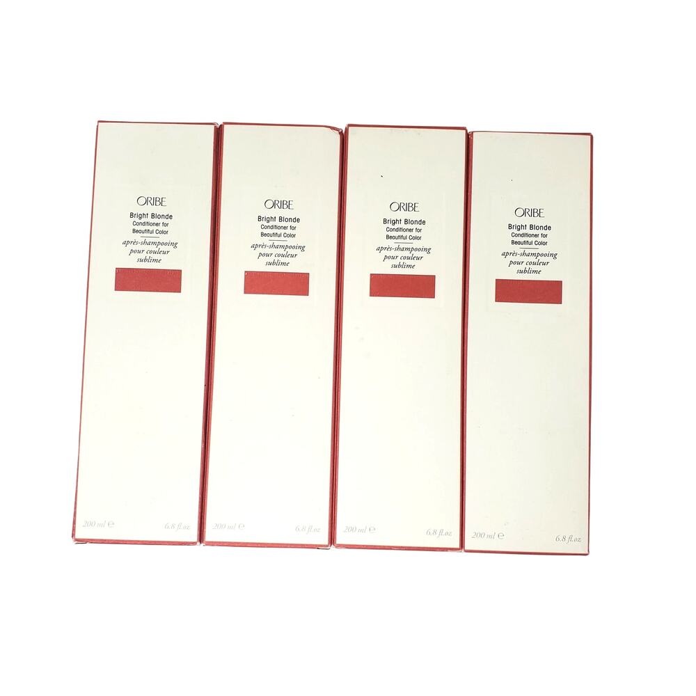 Lot of 4 Oribe Bright Blonde Conditioner Blonde & Silver Hair 200mL 6.8 fl oz